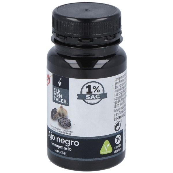 Novadiet Ajo Negro Fermentado 30 Cápsulas Vegetales