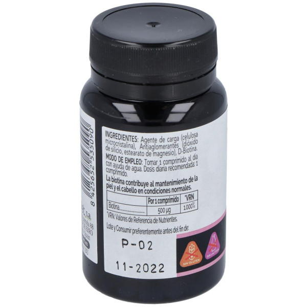 Novadiet Biotina 500 Mcg 120 Comprimidos