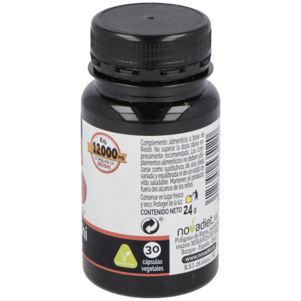 Novadiet Reishi 30 Cápsulas Vegetales