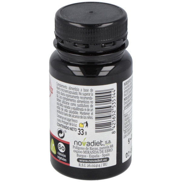 Novadiet Hierro Microencapsulado 60 Cápsulas Vegetales
