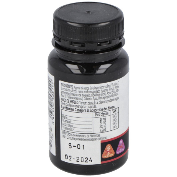 Novadiet Hierro Microencapsulado 60 Cápsulas Vegetales