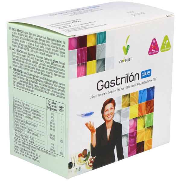 Novadiet Gastrilan Plus 20 Sobres 10 G