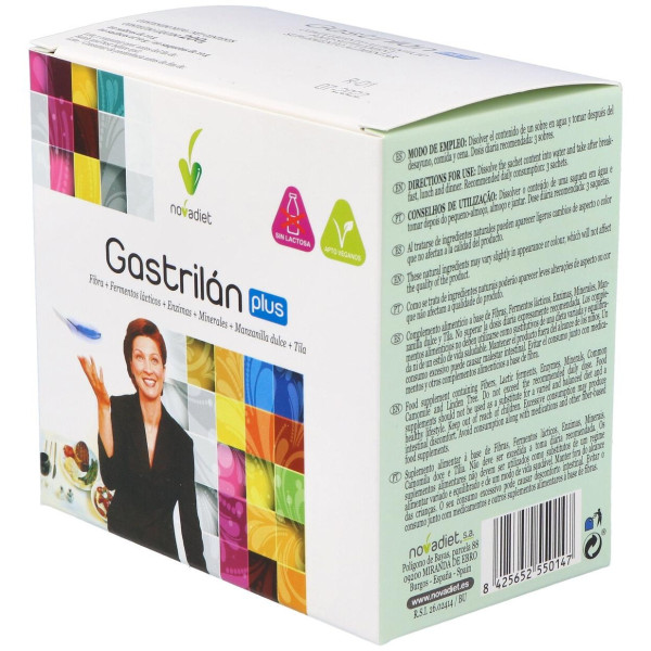 Novadiet Gastrilan Plus 20 Sobres 10 G