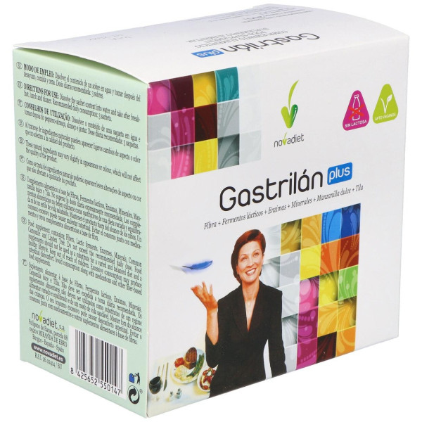 Novadiet Gastrilan Plus 20 Sobres 10 G