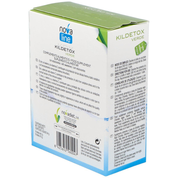 Kildetox Verde Depurativo 18 Sticks