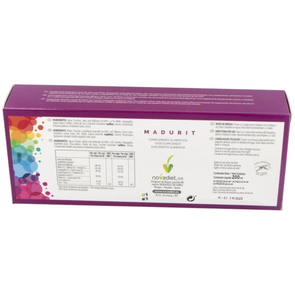 Novadiet Madurit 20 Viales