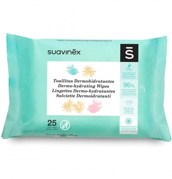 Suavinex Toallitas Humedas (25 Toallitas)