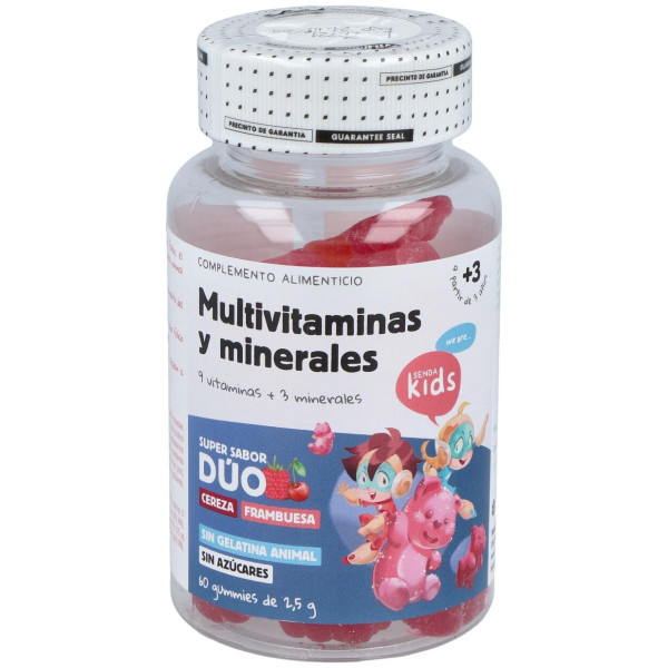 Senda Kids Multivitaminas Y Minerales 60Gummies.