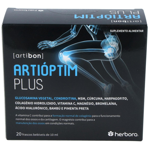 Herbora Artioptim Plus 20 Ampollas Beb