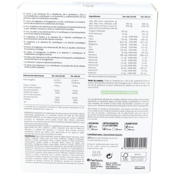 Herbora Dama Jalea Ella 20Uds