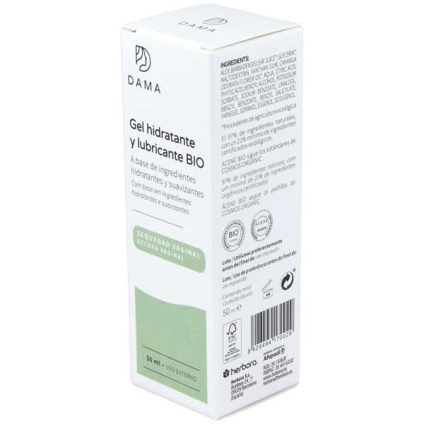 Herbora Dama Gel Hidratante Lubricante Bio 50Ml