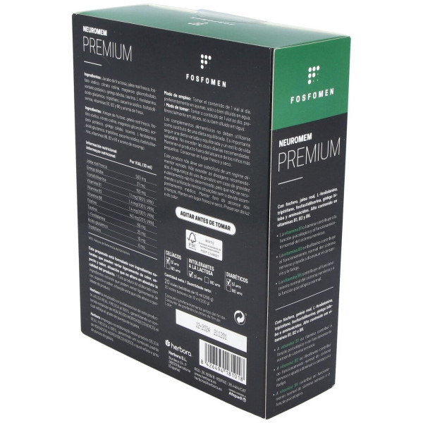 Herbora Neuromen Premium 20 Ampollas