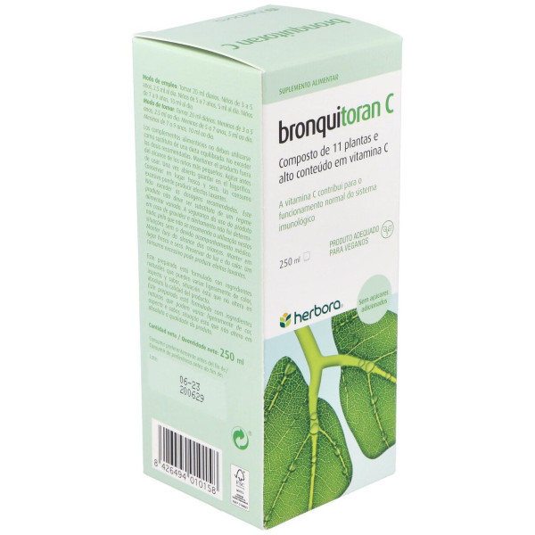 Herbora Herbora Bronquitoran Jarabe 250Ml