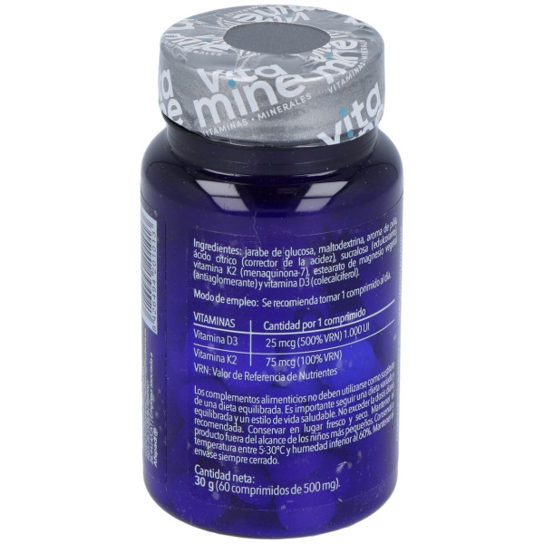 Vitamine Vitamina D3 + K2 60Comp. Mast.