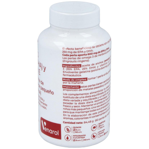 Herbora Venarol Omega 3 Epa Y Dha 60Caps