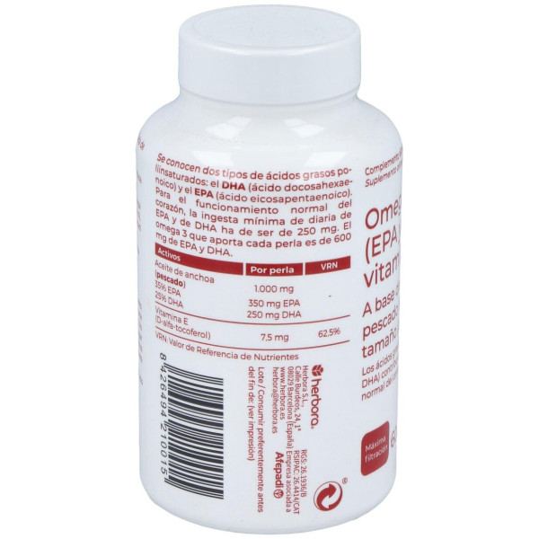Herbora Venarol Omega 3 Epa Y Dha 60Caps