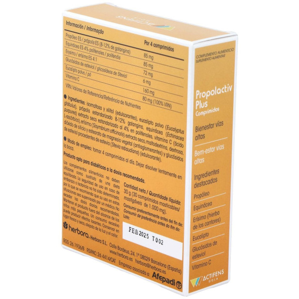 Actifens Propolactiv Plus 30Comp.