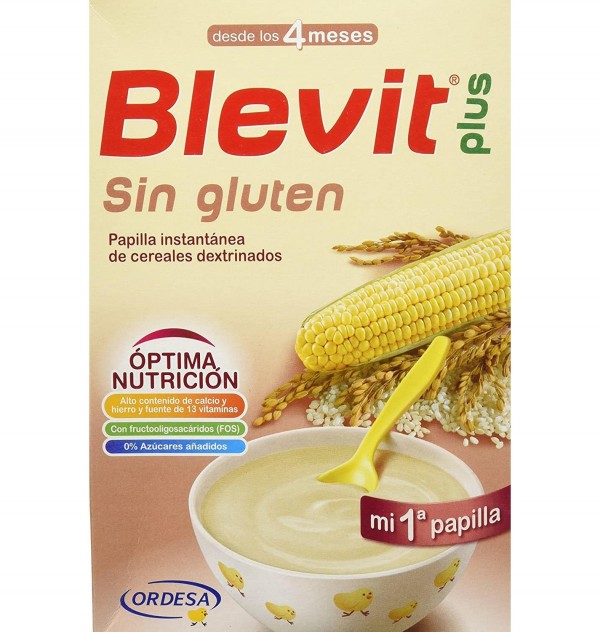 Blevit Plus Sin Gluten (1 Envase 300 G)