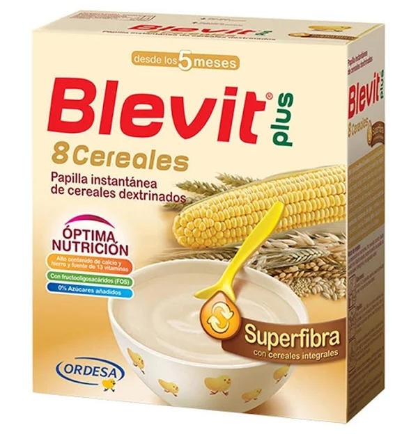 Blevit Plus Superfibra 8 Cereales (1 Envase 600 G)