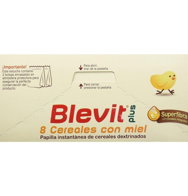 Blevit Plus Superfibra 8 Cereales Y Miel (1 Envase 600 G)