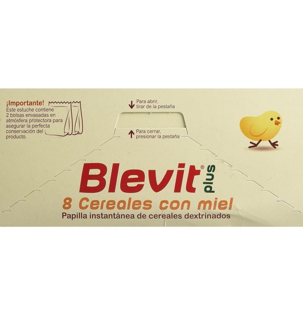 Blevit Plus 8 Cereales Con Miel (1 Envase 1000 G)