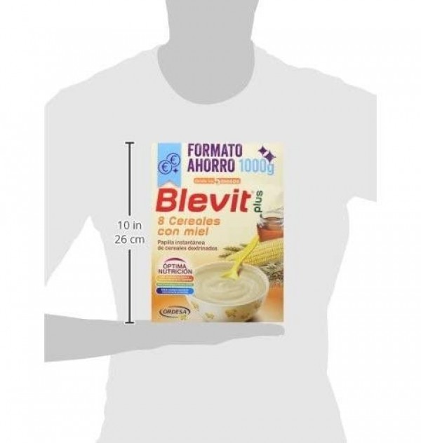 Blevit Plus 8 Cereales Con Miel (1 Envase 1000 G)
