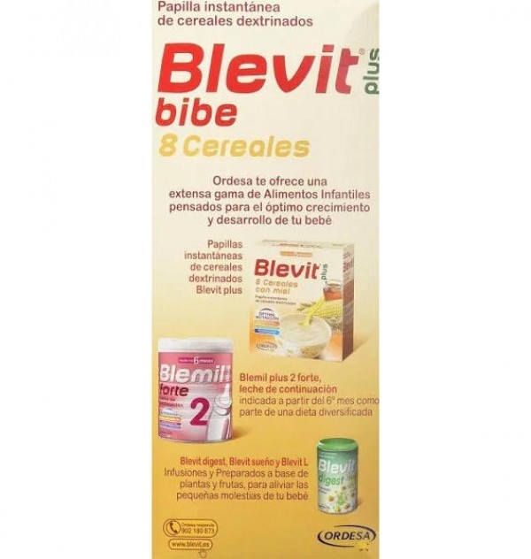 Blevit Plus 8 Cereales Para Biberon (1 Envase 600 G)
