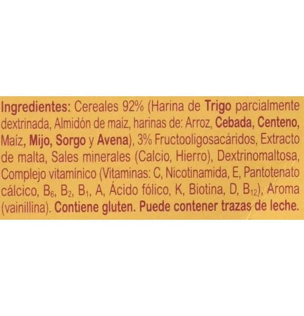 Blevit Plus 8 Cereales Para Biberon (1 Envase 600 G)