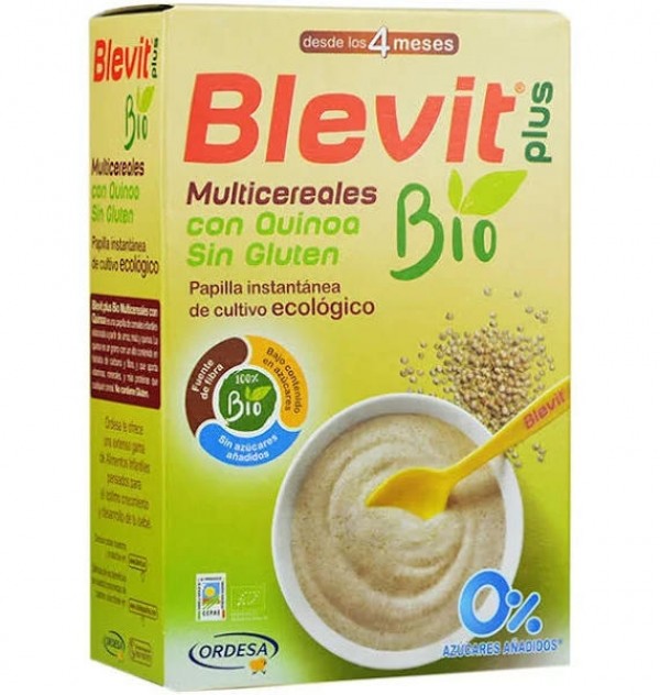 Blevit Plus Multicereales Con Quinoa Sin Gluten Bio (1 Envase 250 G)