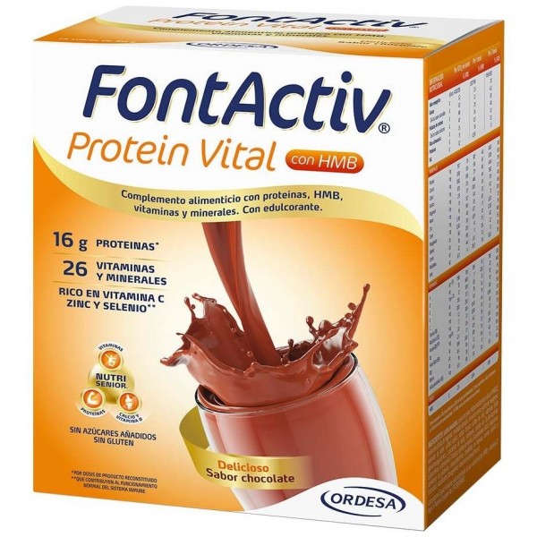 Fontactiv Protein Vital Chocolate 14 Sobres