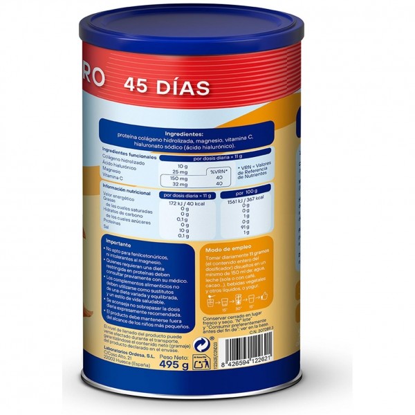 Colnatur® Complex Colágeno Natural Sabor Neutro 495G