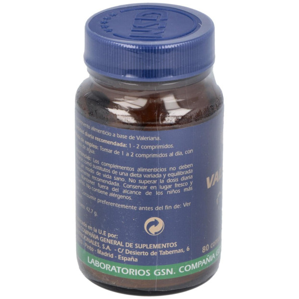 Gsn Valeriana 80Comp