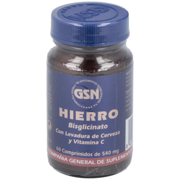 Gsn Hierro Vitamina C 60Comp