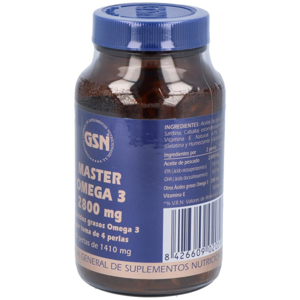 Gsn Master Omega 3 80 Perlas
