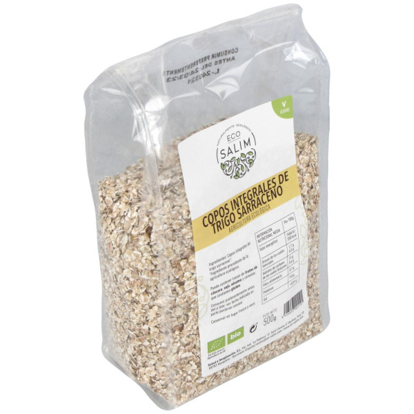 Copos De Trigo Sarraceno Integrales 500Gr. Bio