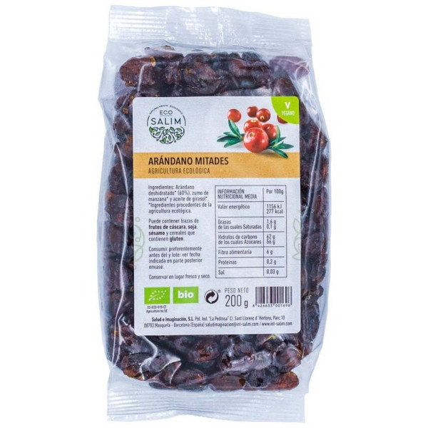 Eco-Salim Arandanos Rojos Deshidratado Bio 200G