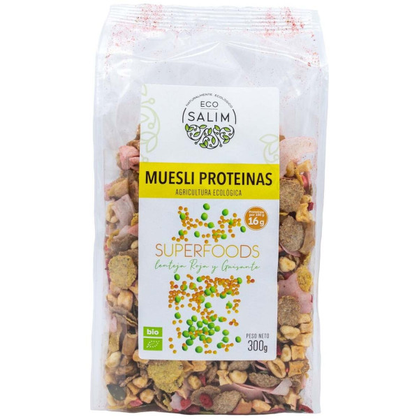Muesli Proteinas Superfoods 300Gr. Bio
