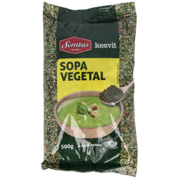 Sorribas Kesvit Semola Verduras 500 G Bioga