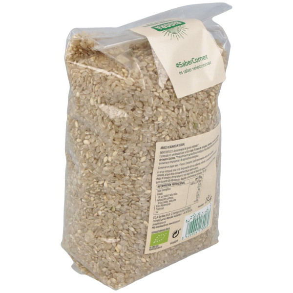 Bioga Arroz Integal Redondo Bio 1Kg