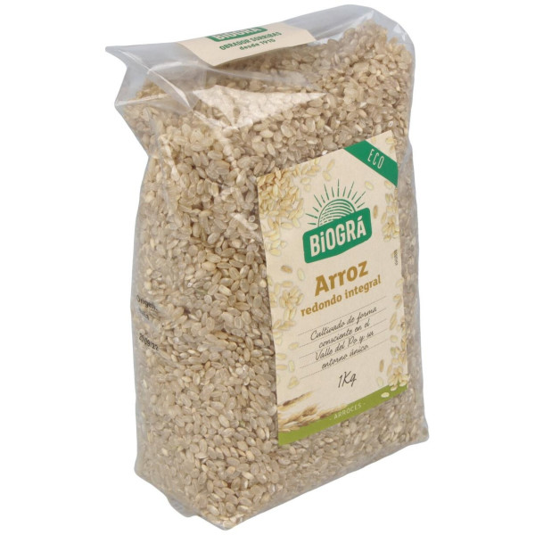 Bioga Arroz Integal Redondo Bio 1Kg