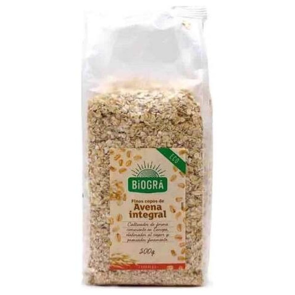 Copos De Avena Finos Integrales 500Gr. Bio 2