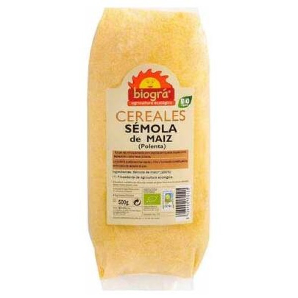 Biogra Semola Maiz Polenta Bio 500G