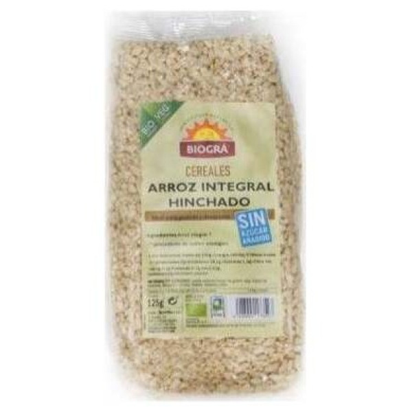 Bioga Arroz Hinchado Integal Sin Azúcar Bio 125G
