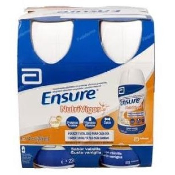 Ensure Nutrivigor Vainilla 4X220Ml.