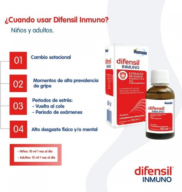 Difensil Inmuno (1 Bote 150 Ml)