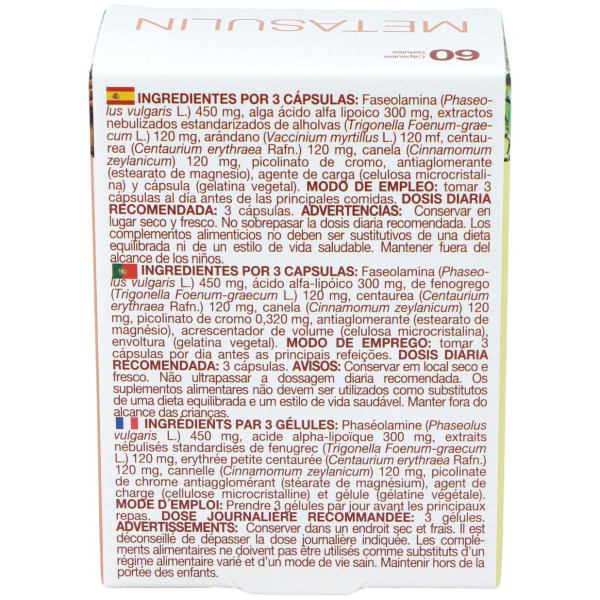 Bioserum Metasulin 60 Cáps.
