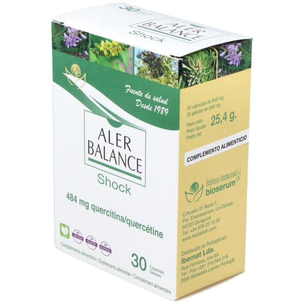 Bioserum Alerbalance Shock 30 Cáps.