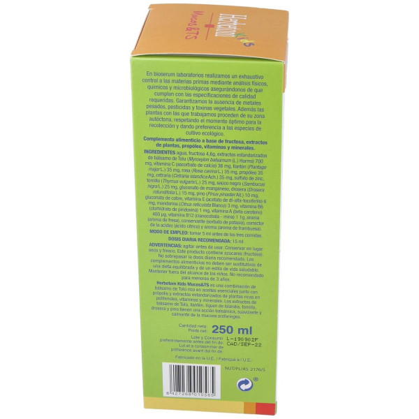 Herbetom Kids Mucos Ts (Bb 100 Tos) 250Ml