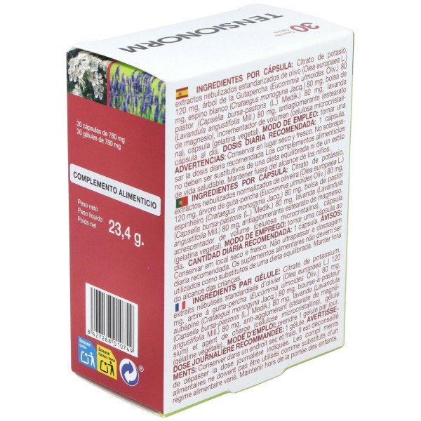 Bioserum Tensionorm 30 Cápsulas