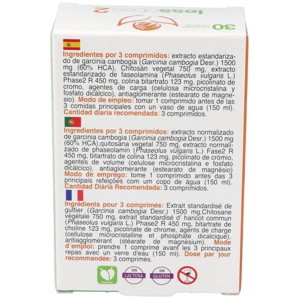 Bioserum Lessobes 2 Control Calorías 30 Comp.